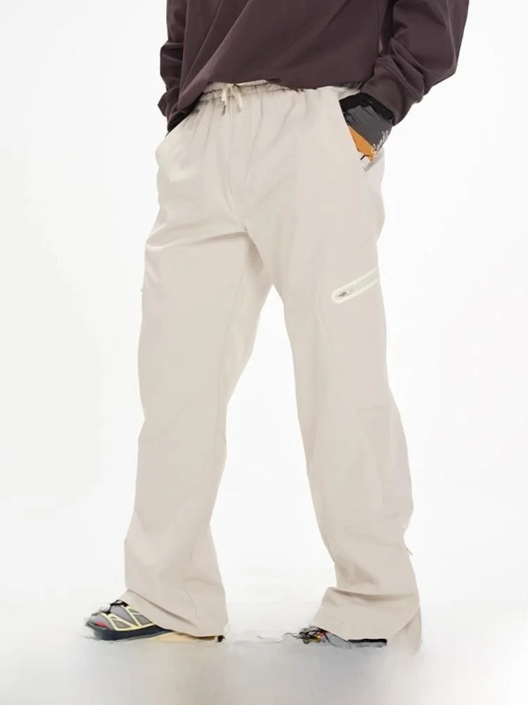 

High-End Taped Zipper Soft ell Pants for Hiking And Mountaineering Autumn 2025 ex Outdoor Windproof Casual Pants