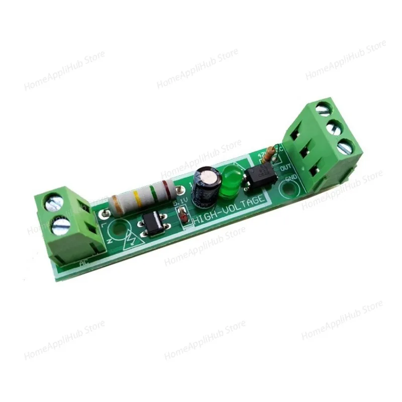 1 220V AC Optocoupler Module, 220V Optocoupler Isolation Detection, 220V Voltage Can Be Connected To PLC