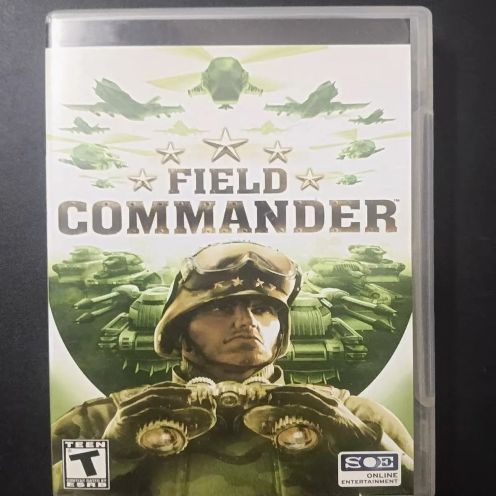 disque-de-jeu-authentique-d'occasion-pour-sony-psp-field-commander-version-americaine-avec-manuel