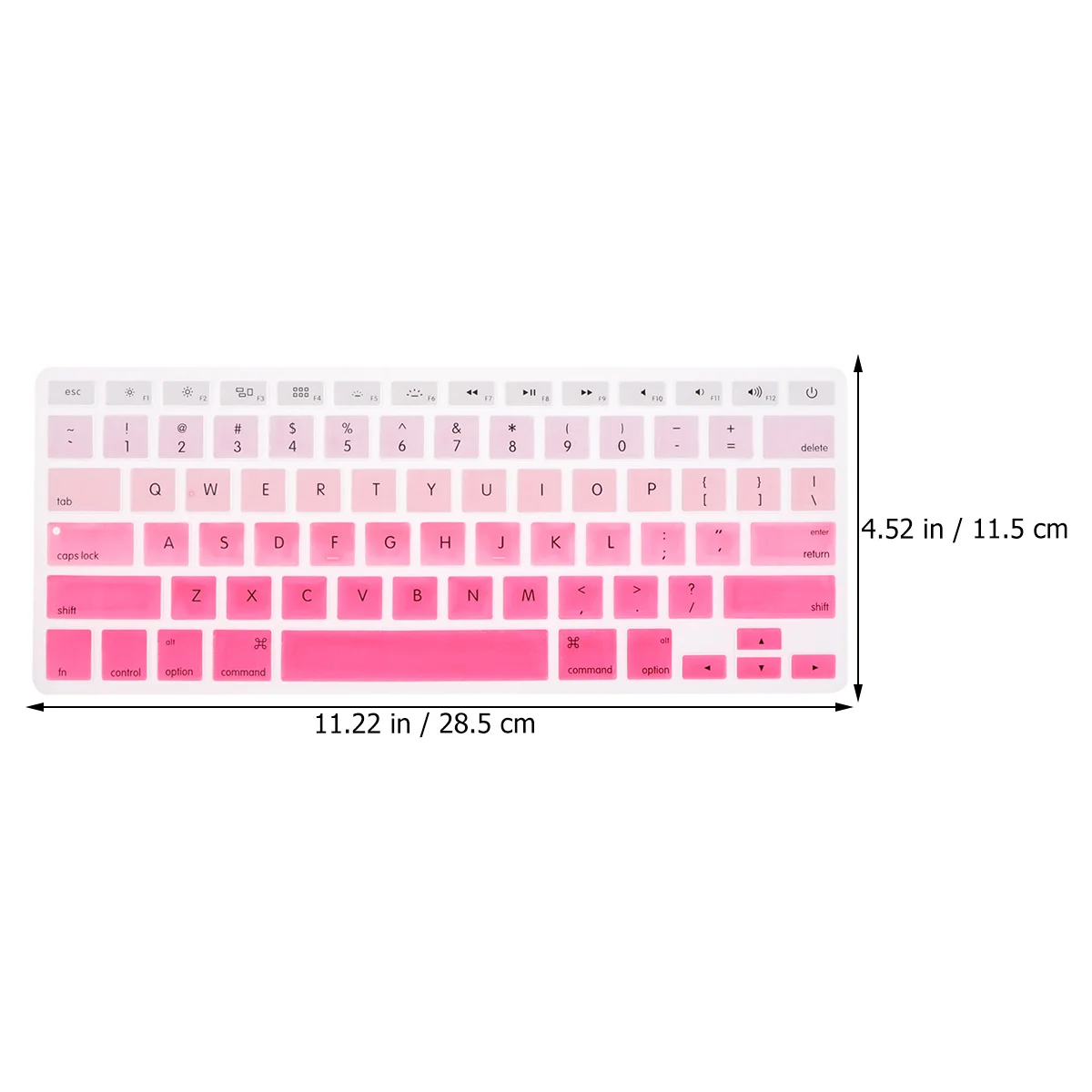

2pcs Keyboard Protective Film Thin Durable Silicone Cover For Laptop Waterproof Dustproof Pro Air A1466 A1502 Rosy