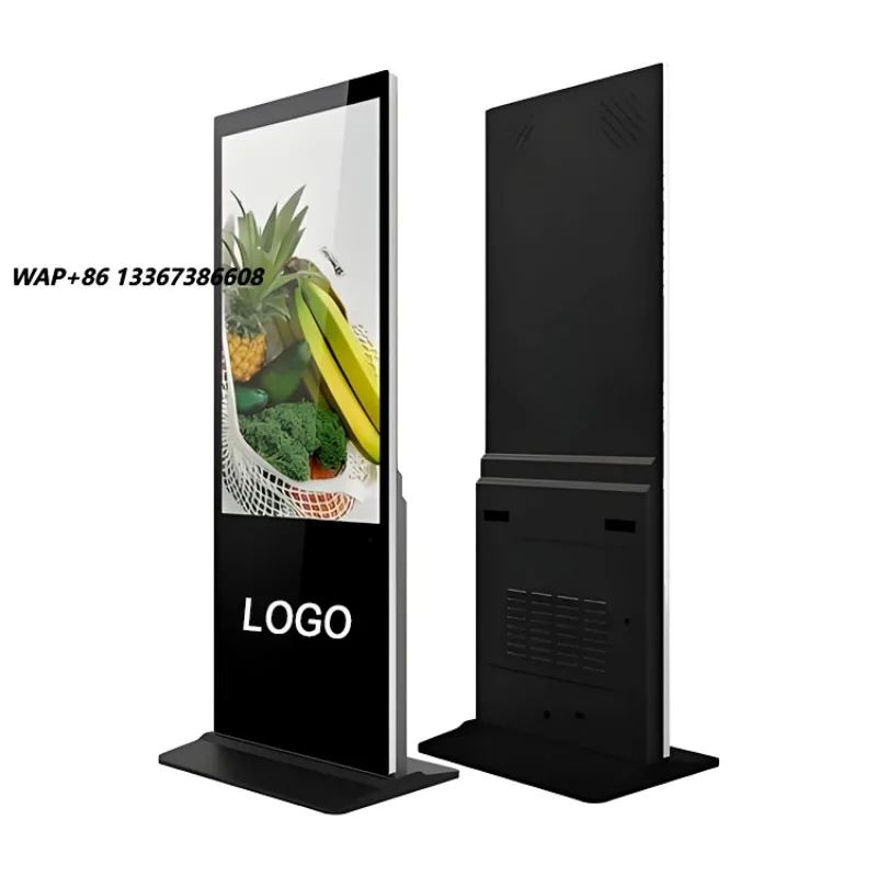 ZDHQ Floor Standing Smart Advertising Kiosk Digital Signage LED Bar Display for Retail Commercial Use