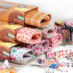 50Pcs/Lot Wax Paper Food-grade Grease Paper Food Wrappers Wrapping Paper for Bread Sandwich Burger Fries Oilpaper Baking Tools