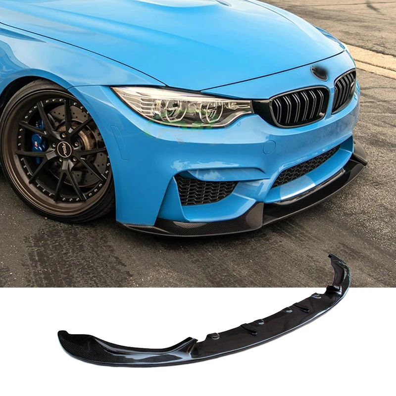 carbon fiber auto accessories car front lip bumper for M2 M3 M5 M8 2012 2016 2020