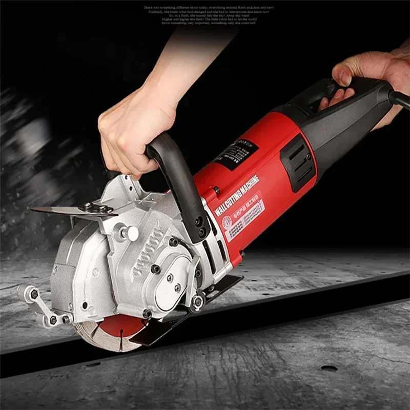 4800W Professional Concrete Wall Chaser Slotting Machine