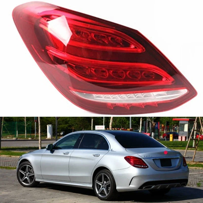 

For Benz W205 C-Class C180L C200L C260L C300 2015-2021 car accsesories LED tail light assembly brake light reversing light