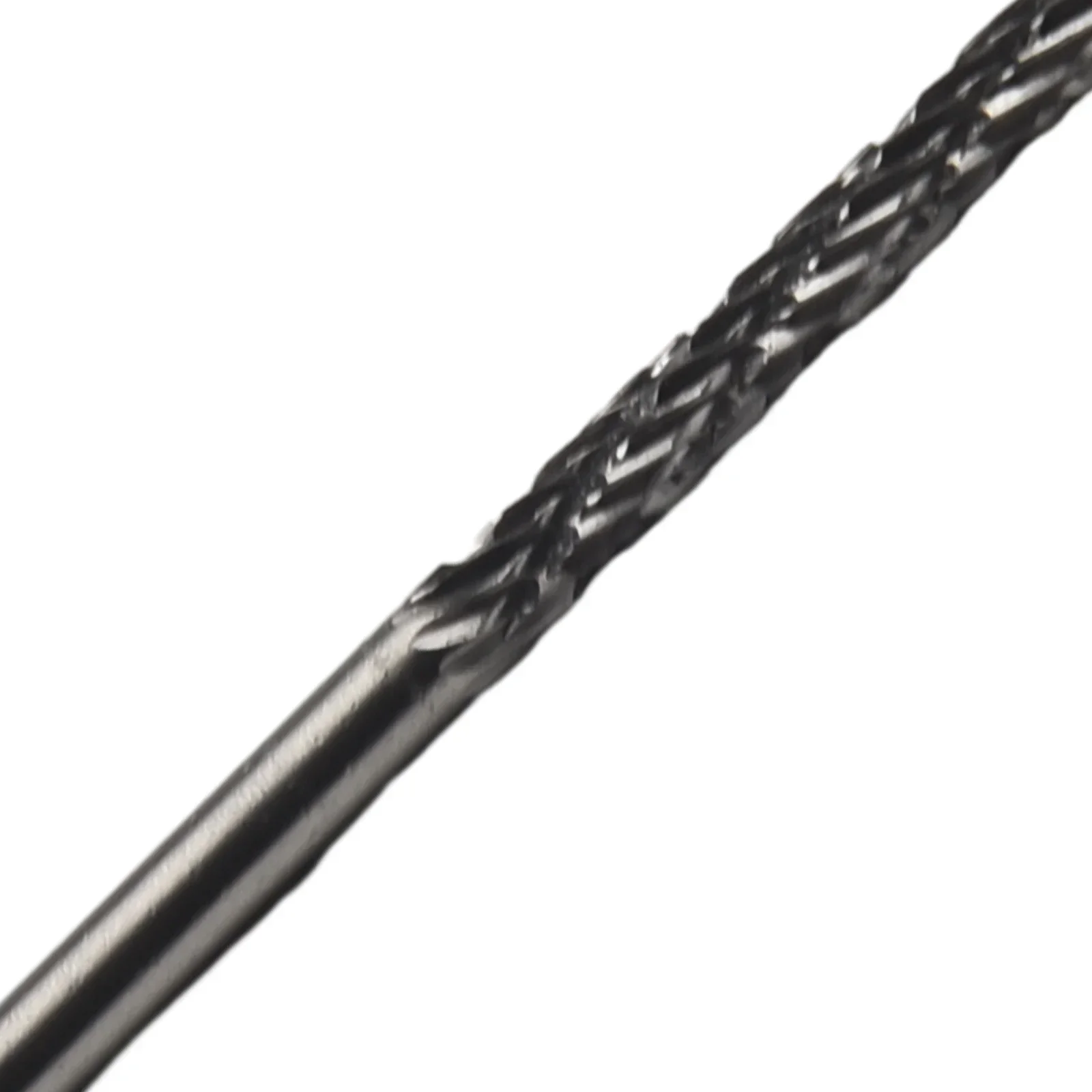 1 pz lima rotante 3mm gambo testa di rettifica in acciaio ad alta velocità giada lavorazione del legno fresa elettrica intaglio File rotante 3/4/5/6mm