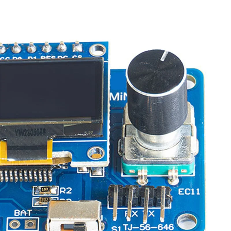 ABBK-Digital DIY Oszilloskop Kit Mini DOS LCD Display Oszilloskop Kit Elektronische Komponente Löten Praxis Lose Teile