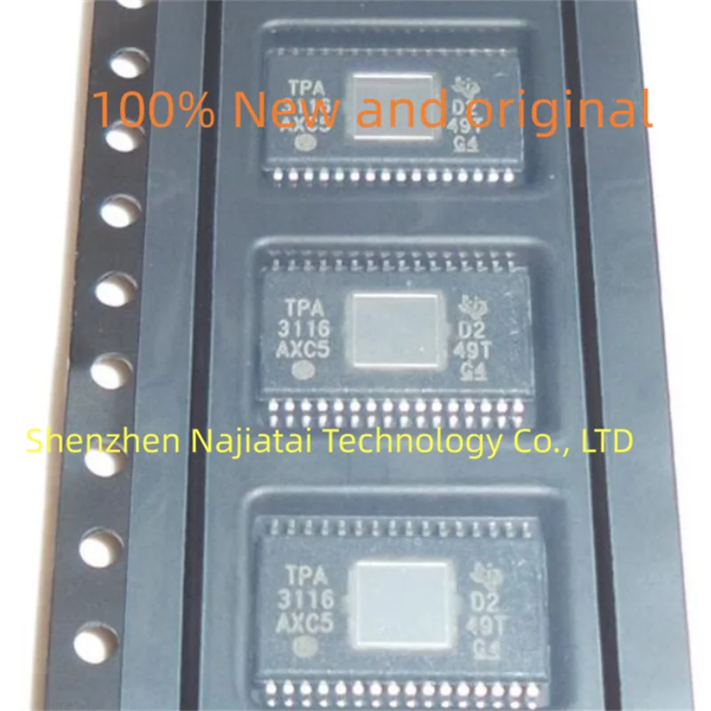 Lote de chips TPA3116D2DADR, TPA3116D2, TPA3116, htsp32 IC, 100% nuevos y originales, 10 unidades