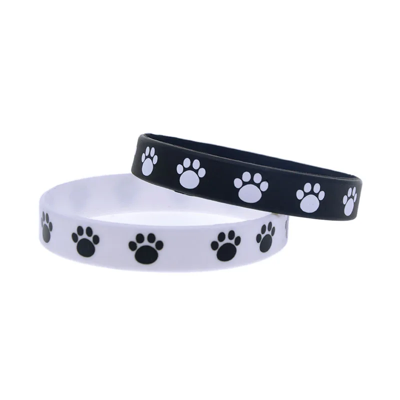 New Claw Print Silicone Bracelet Fashion Rubber Bracelet Male And Female Students Adult Bracelet Gift Wholesale