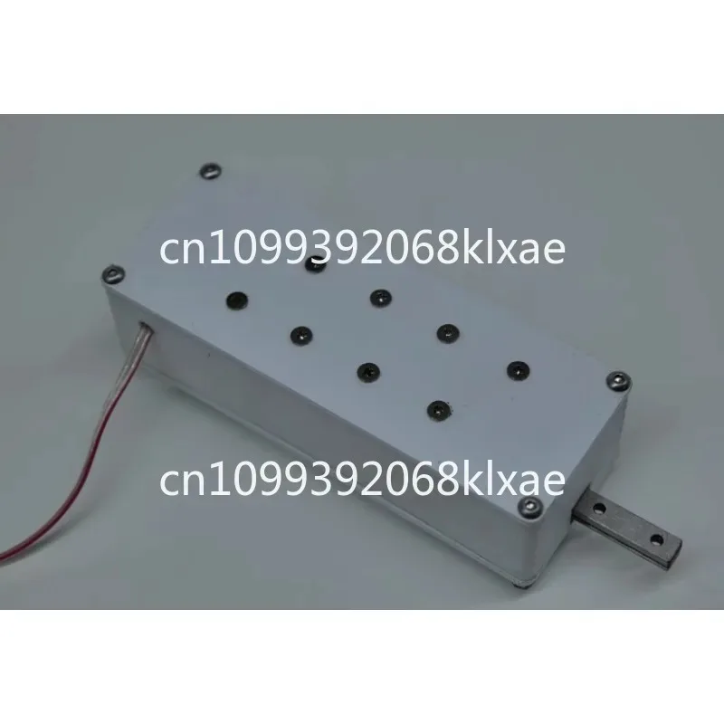 Linear generator, reciprocating, permanent magnet, push-pull waves, high frequency and low frequency power generation