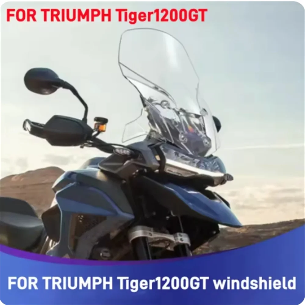 

For TRIUMPH Tiger1200GT modified front windshield Tiger 1200 with raised windshield accessories