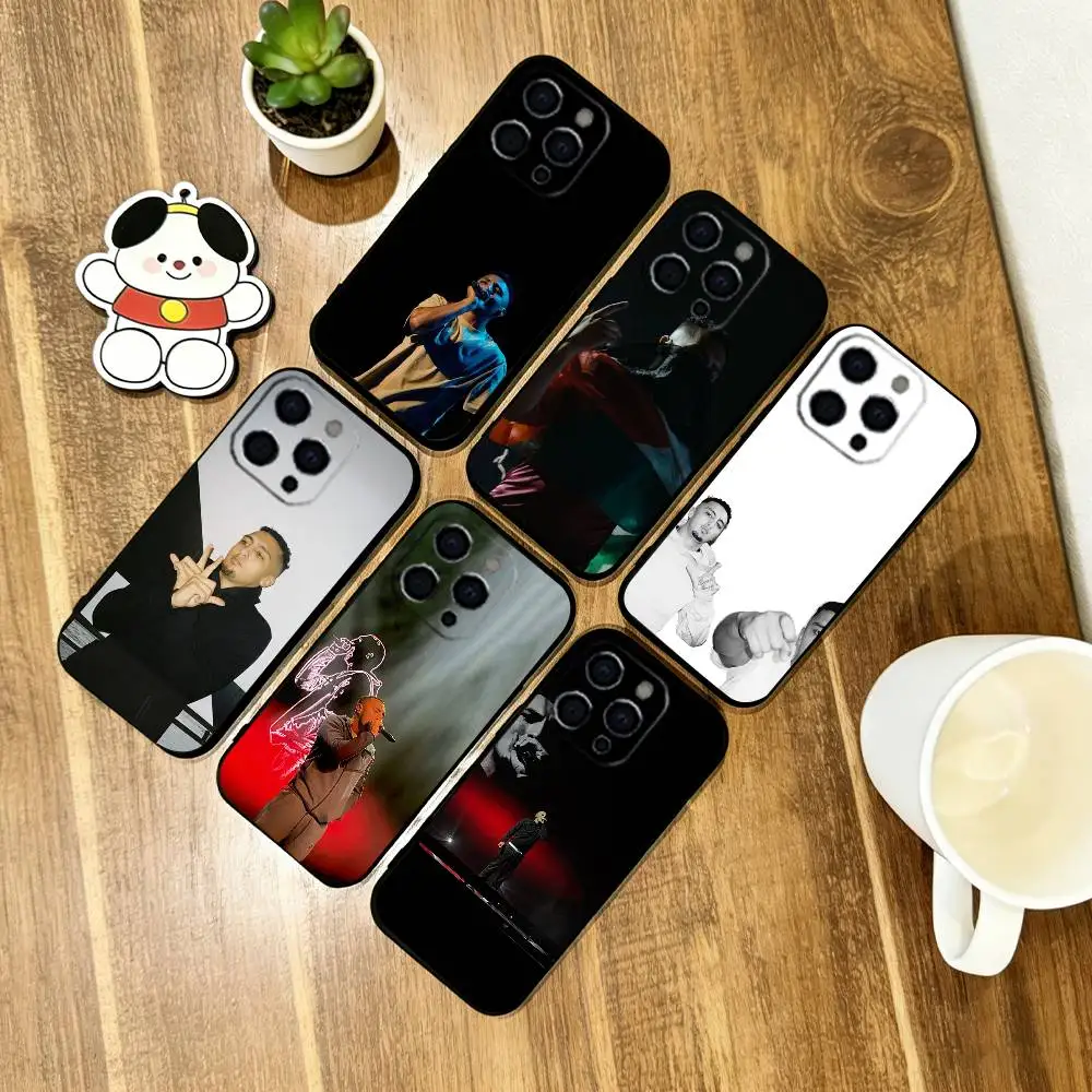 

Spanish Rapper Morad Phone Case Soft Silicone black For IPhone 17 16 15 14 13 12 11 X XR Plus Pro Max Plus