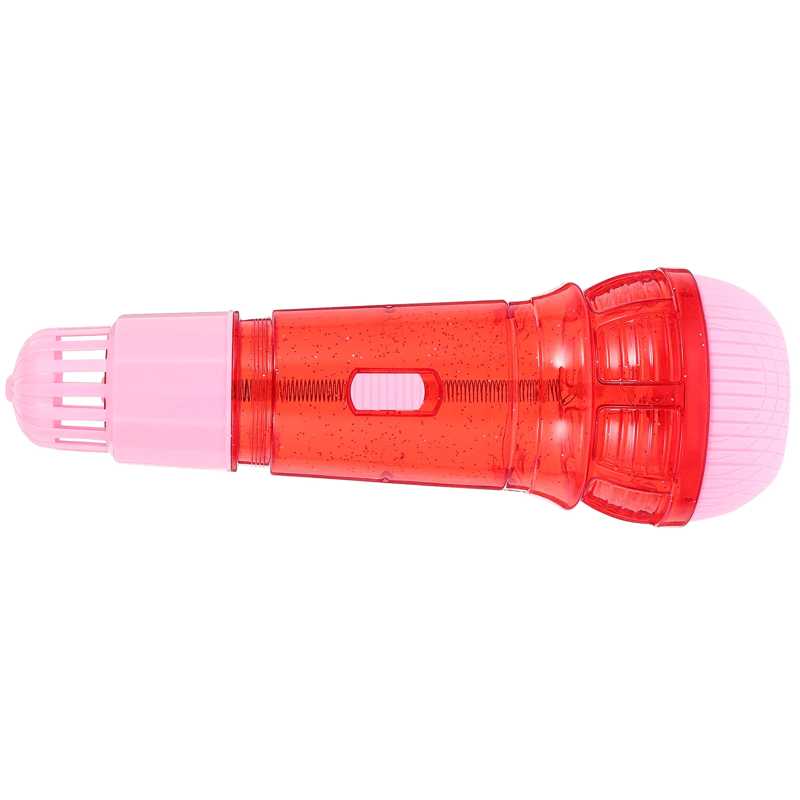 Crianças eco microfone design colorido seguro material durável educação precoce amplificação de som brinquedo aprendizagem música do bebê