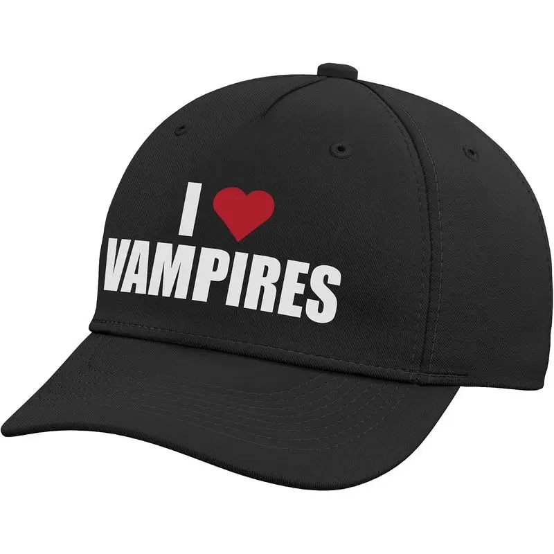 I Heart, I Love Vampires Adjustable Baseball Hat