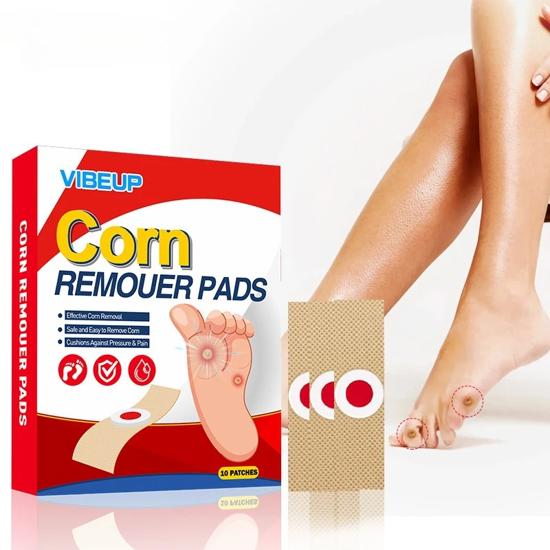 Corn Foot Toe Heel Callus Dead Skin Relief Cleaning Care Patches Adhesive Callus Cushion Non-woven Fabric Toe Corns Removal