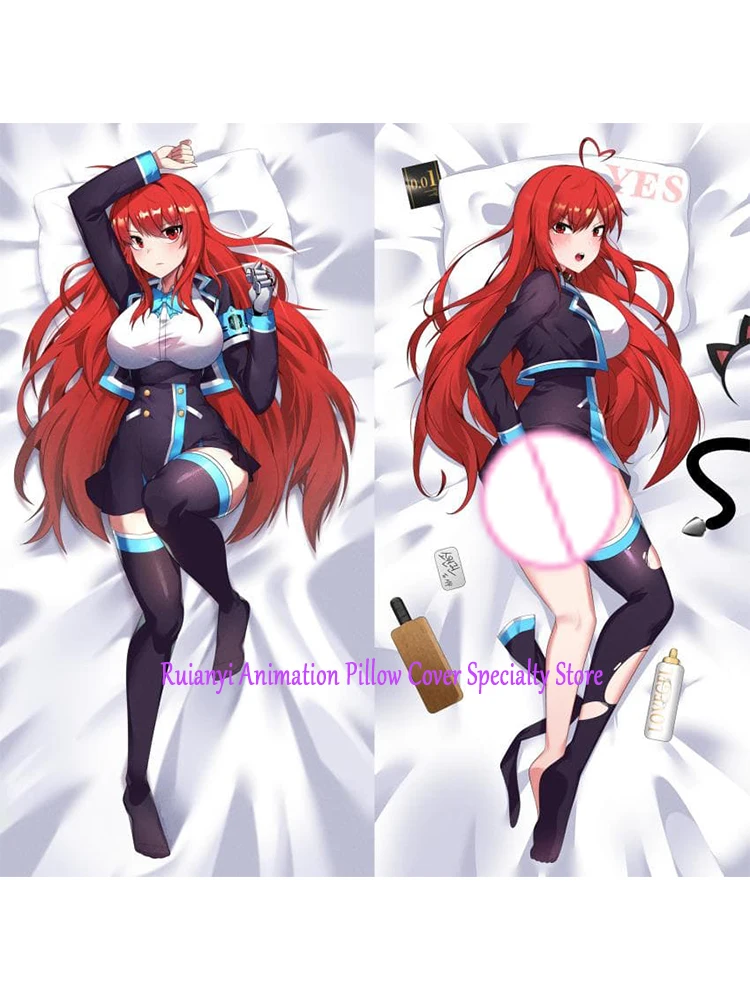 غطاء وسادة على الوجهين من Dakimakura-Anime للبالغين ، فتاة جميلة ، طباعة الجسم ، غطاء وسادة بالحجم الطبيعي