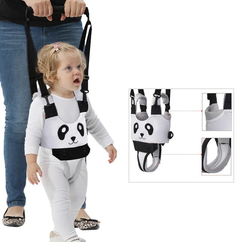 Baby Geh geschirr atmungsaktiv Handheld Kinder Kleinkind Helfer Assistent verstellbare Baby Walker helfen Baby Walk Stand Up Kind le