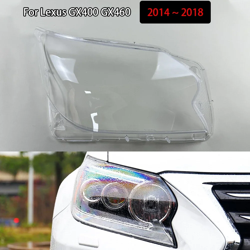 

For Lexus GX400 GX460 2014 2015 2016 2017 2018 Car Front Headlight Cover Headlamp Lampshade Lampcover Head Lamp Light Covers