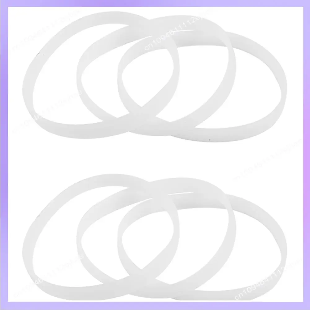 N83R 6PCS Seal Rubber Seal Spare Seal Spare Part Compatible For Nutri Ninja 6/7 Fins Blade Blender Mixer (Ø 10Cm)