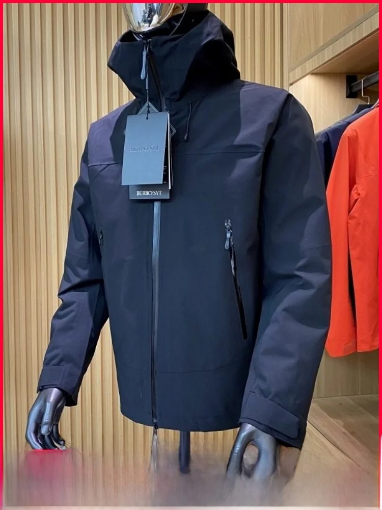 

Tee-in-One Wangzhai Outdoor Men's down Jaet Du down Inner Windproof Waterproof Youth Sle Regular Fit Casual Wear