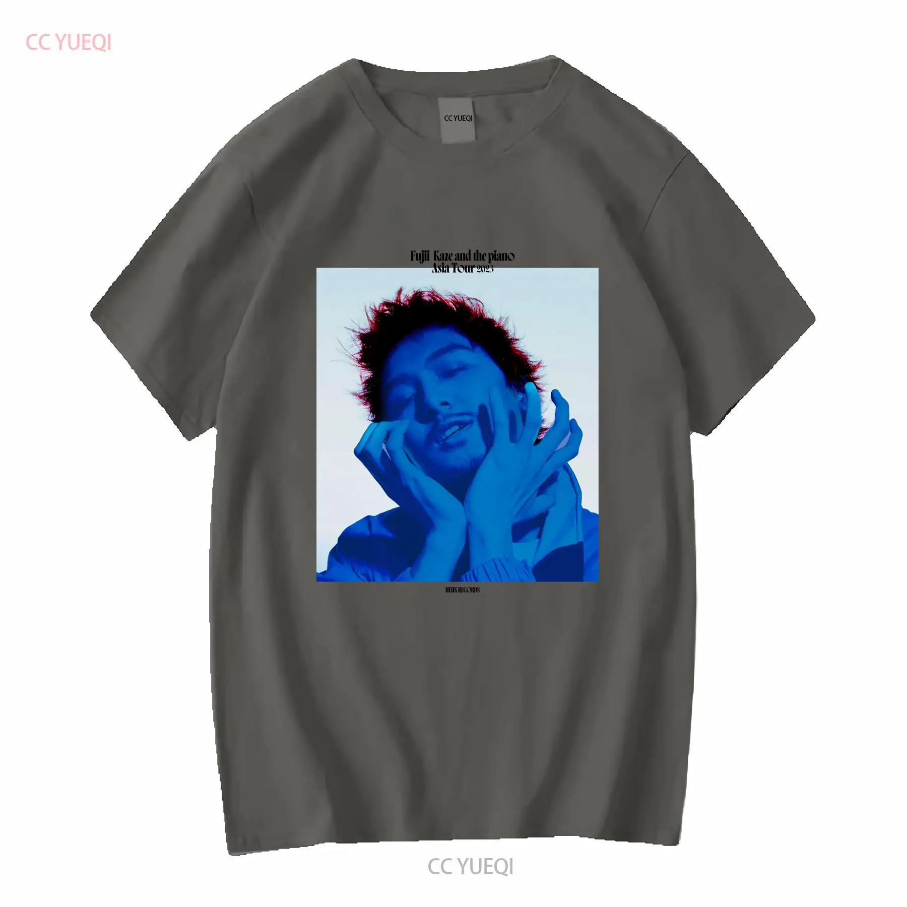 T Shirt Fujii Kaze Blue White L Size And The Piano Asia Tour