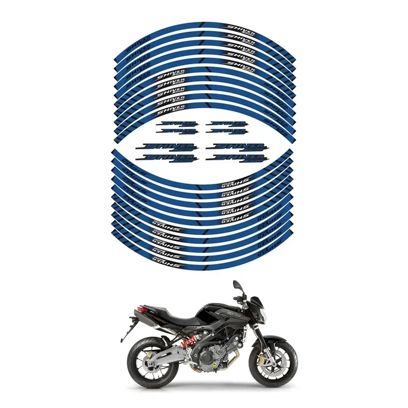 FOR APRILIA Shiver750 Motorcycle Parts Contour Wheel Decoration Decal Sticker - C