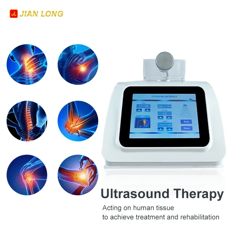In stock 2025 Dual Frequency 1MHz & 3MHz Ultrasonic Body Ultrasound Machine
