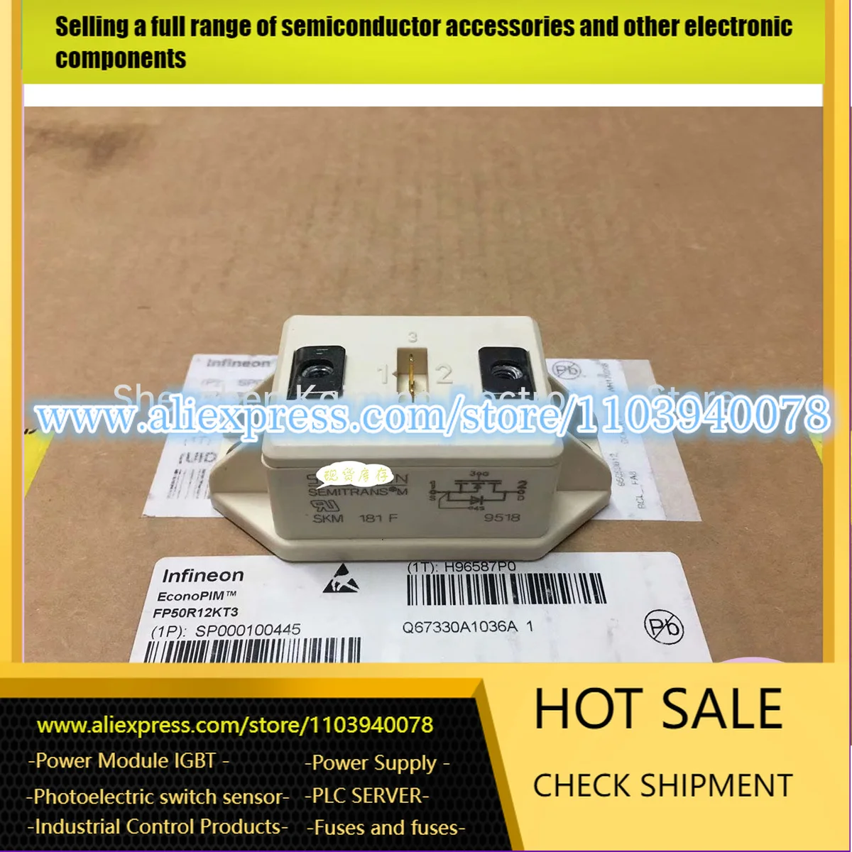 

NEW AND Original IGBT MODULE BSM181F BSM181AR BSM181R SKM181F in stock