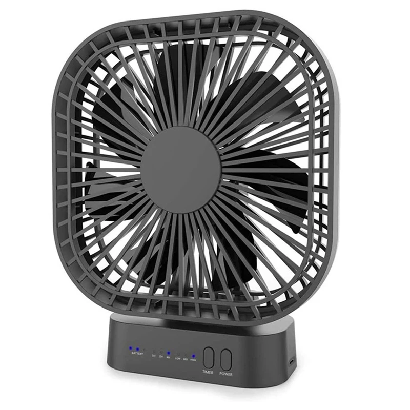 Sau Công Nguyên-Máy Tính Để Bàn Mini Sạc USB Quạt Có Hẹn Giờ Gấp Gọn 3 Tốc Độ 7 Lá Di Động Yên Tĩnh Quạt Cho Văn Phòng Ngoài Trời cắm Trại
