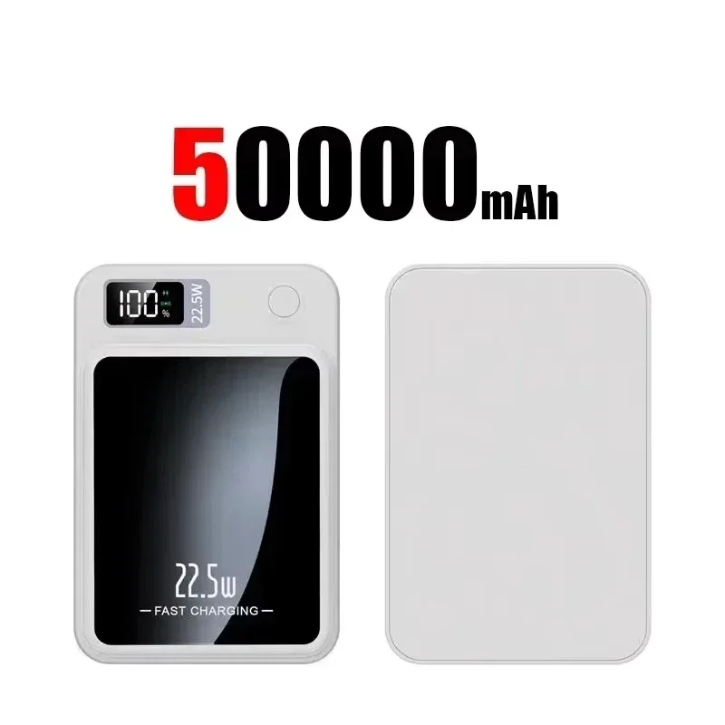 VIVO Magnetische Power Bank 500000mAh PD22.5W Draadloos Snelle oplading met grote capaciteit Externe batterij voor iPhone Huawei Samsung