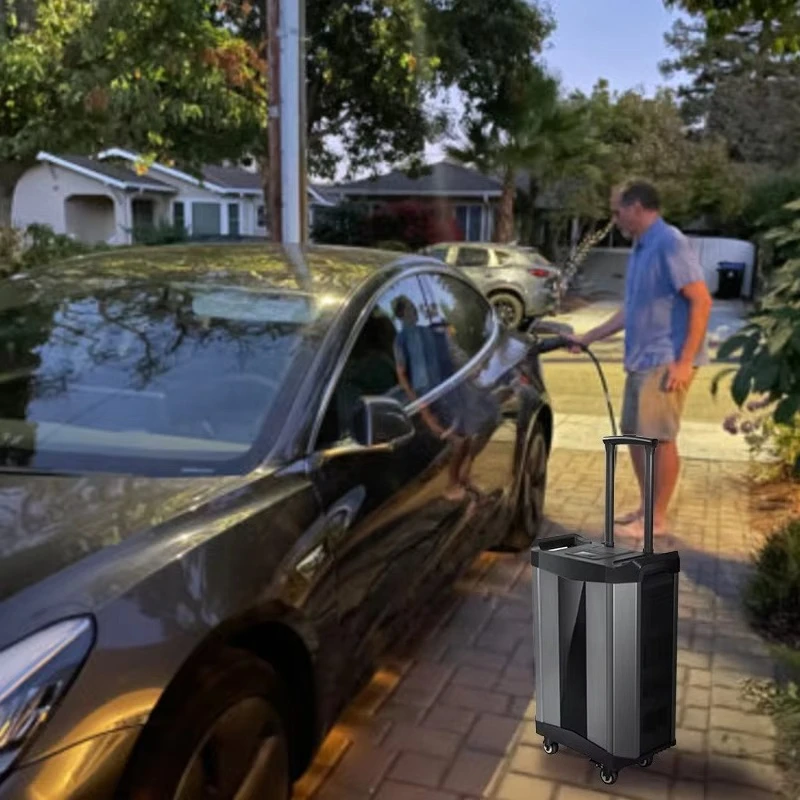 محطة شحن محمولة عالية السعة 2000 وات 2515 وات في الساعة محطة شحن البنك الشمسي المحمولة #1