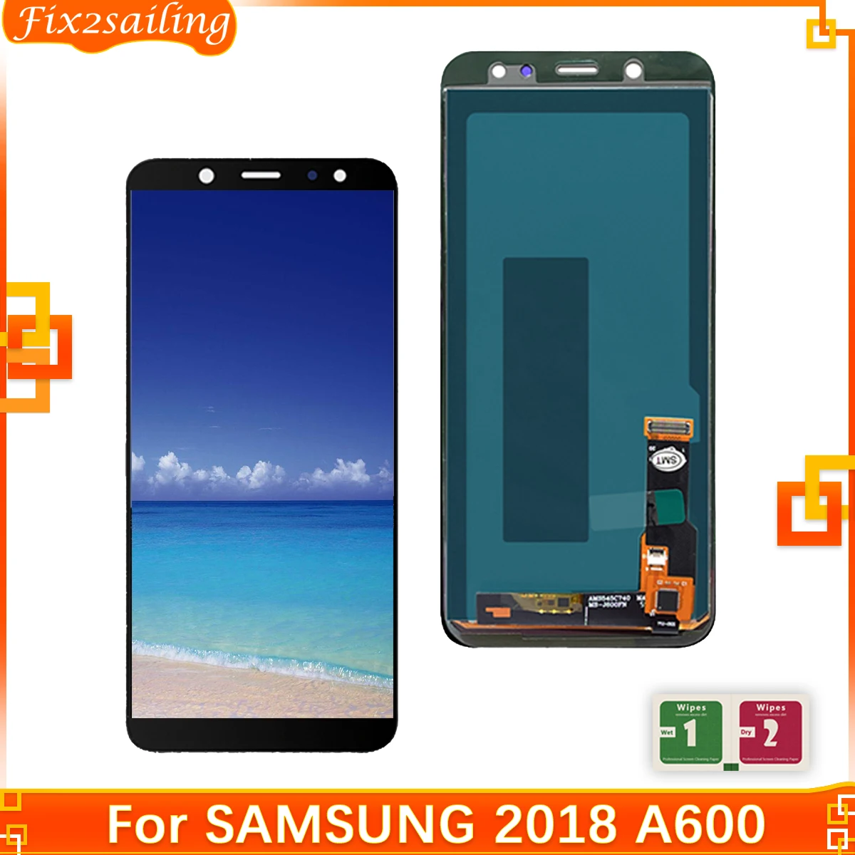 توصية وتحليل لشاشة LCD لجهاز Samsung Galaxy A6 2018 A600F