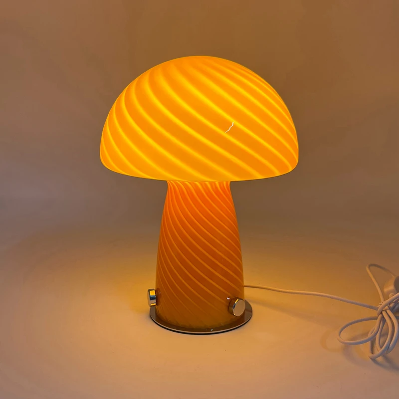 Glass Mushroom Lamp… - image