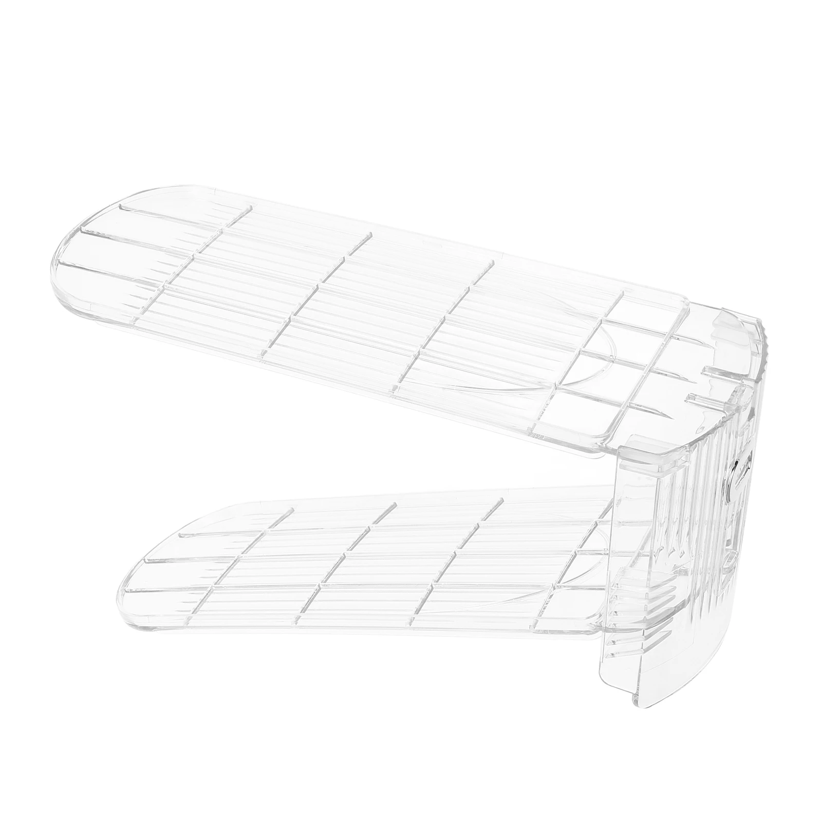 

2pcs Rack Cabinet Shoes Holder Storage Organizer Adjustable Shoe Holder Double Layer Adjustable Space Saving Shoe Shelf