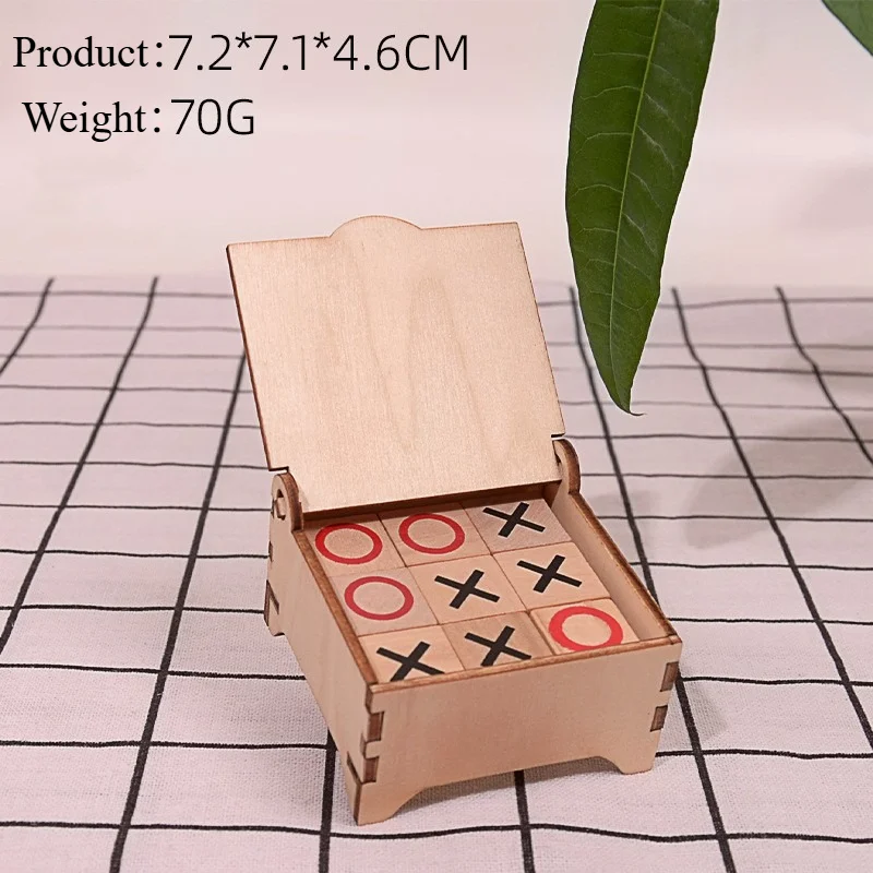 Jingzi Chess Board Game Two Person Battle Children's Kindergarten Parent Child Interactive Compete Wooden Puzzle Children's Toy