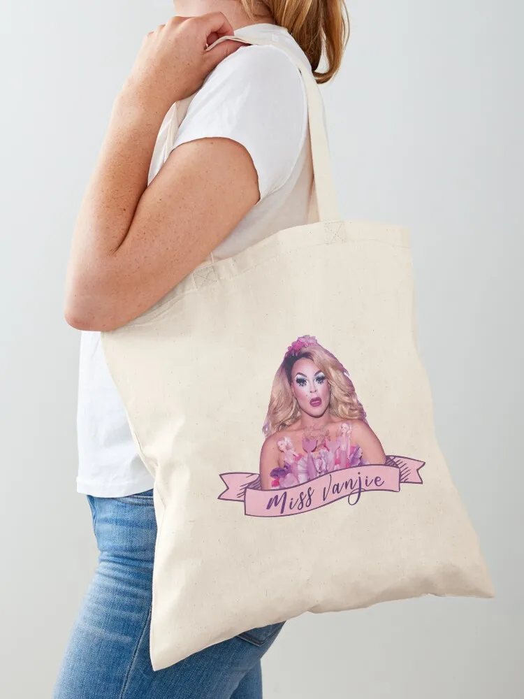 RuPaul Drag Race - Miss Vanjie Tote Bag Woman shopper bag canvas tote bag Lady bags