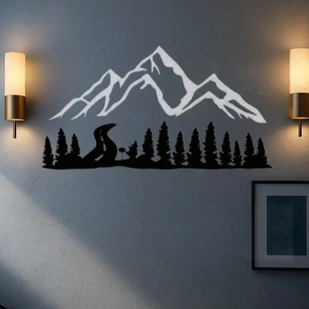 CIFBUY Durable Wall Decor Waterproof Rust Fade Proof Home Ornament Bedroom Bathroom Kitchen Holiday Birthday Gift Unique