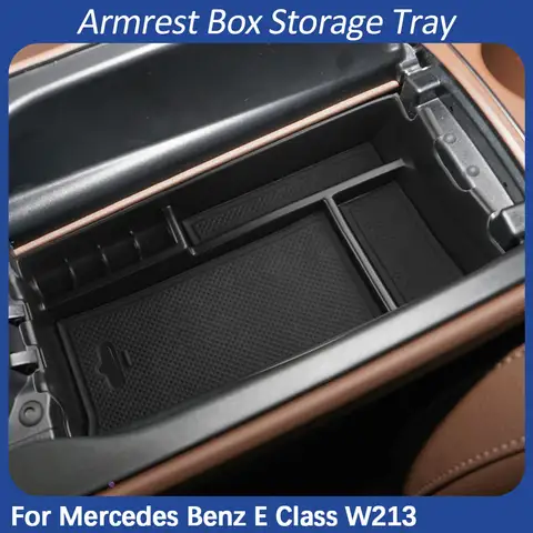 메르세데스 벤츠 E 클래스 W213 E200 300 2016 – 2019 CLS 2018 2019 팔걸이 상자 보관함 주최자 Stowing 액세서리 메르세데스 벤츠 E 클래스 W213 E200 300 2016 – 2019 CLS 2018 2019 팔걸이 상자 보관함 주최자 Stowing 액세서리