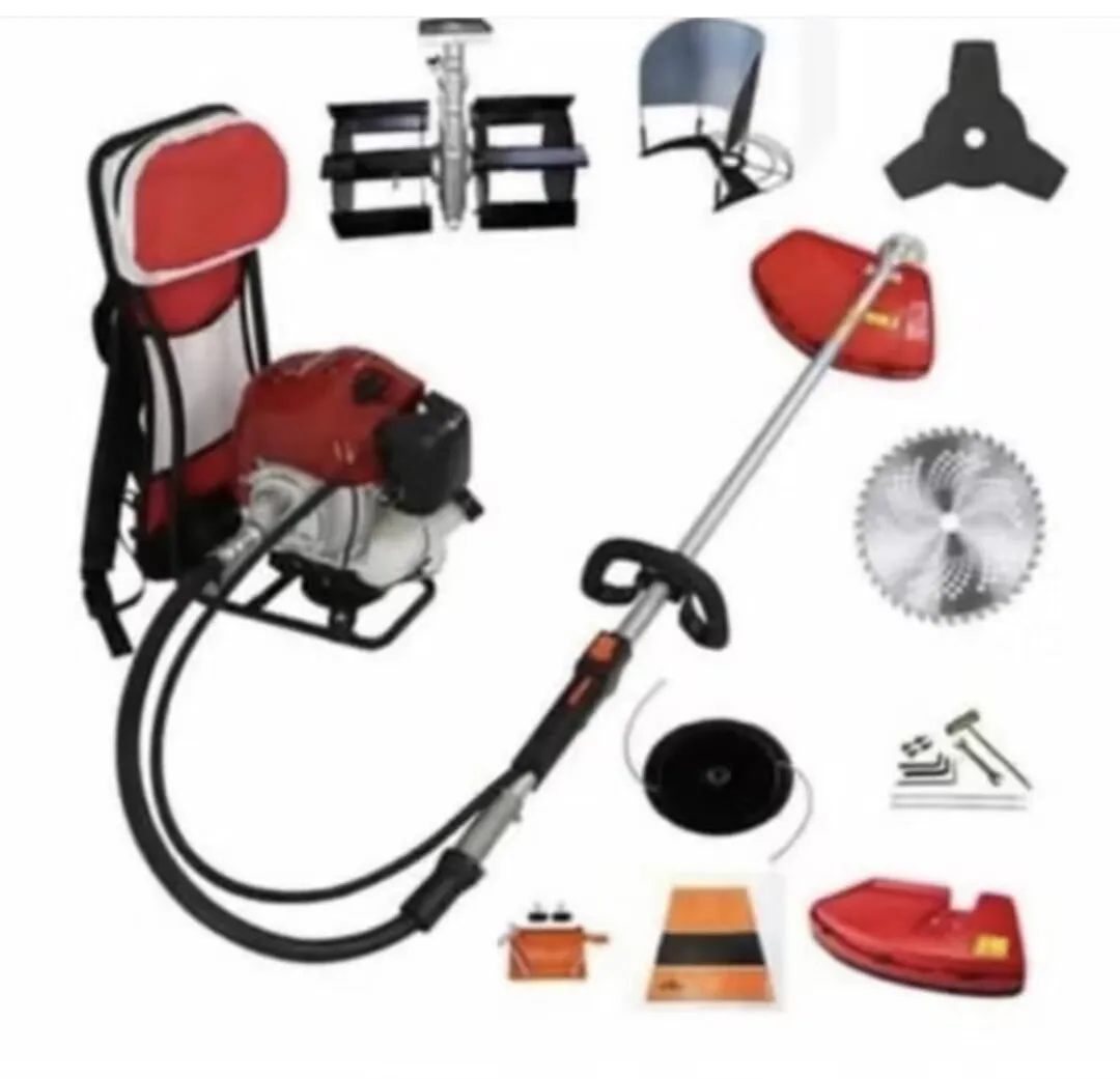 52cc  oline Backpack Wheat Cutter Rice Cutter Back Pack Brush Cutter Power String Trimmer in stock