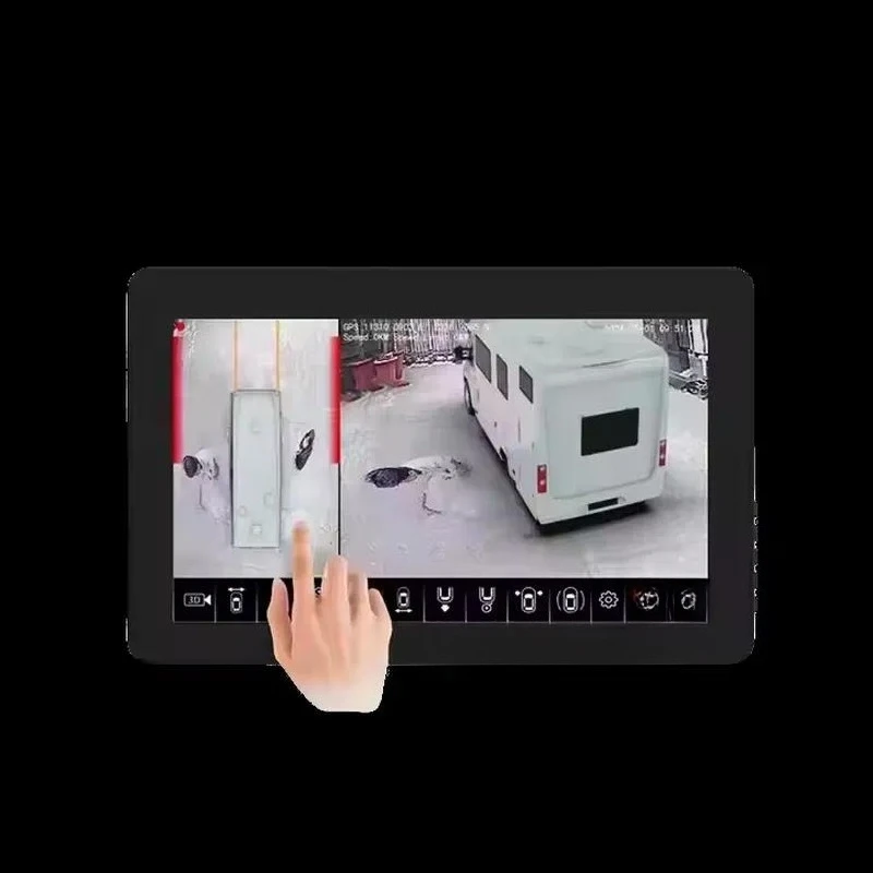 360 Degree Surround View Camera Ai 1080p Front Side Reverse Backup Camera for Heavy Loader Crane Truck