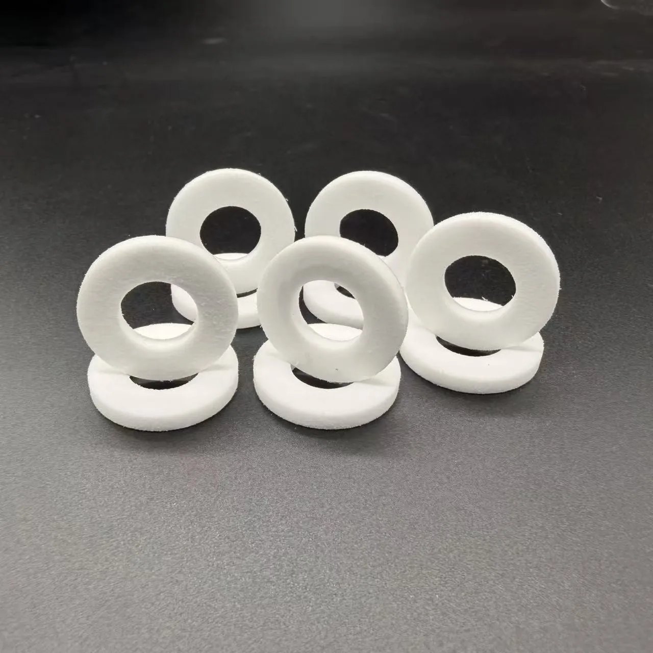 10Pcs Replacement Fluidizing Ring Filter Fit for Powder Coating Machine Pick Up Pipe Suction Tube