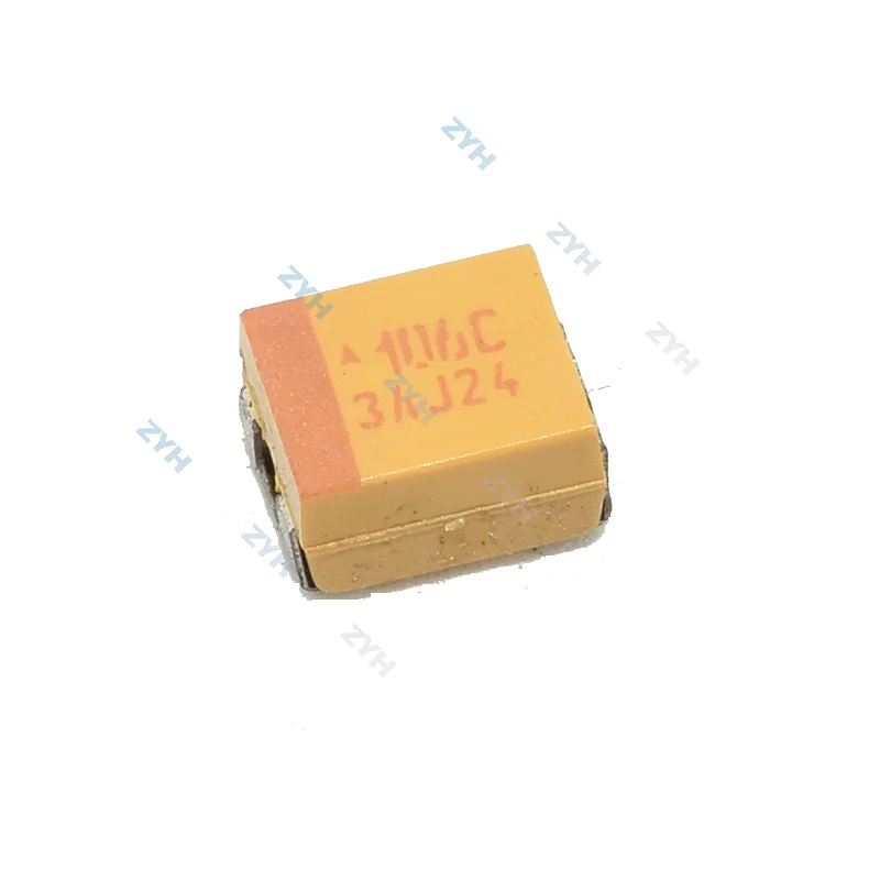 Brand New&Original   TAJB106K016RNJ     Marking 106C  10 µF Molded Tantalum Capacitors 16 V 1411 (3528 Metric), 1210 2.8Ohm