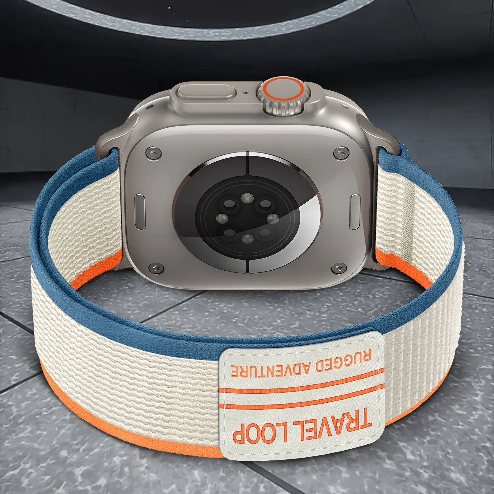 Straps For Apple watch Ultra 2 band 49mm 46mm 44mm 45mm 42mm 41mm Nylon Trail Loop bracelet correa iwatch series 10 9 7 8 6 5 se