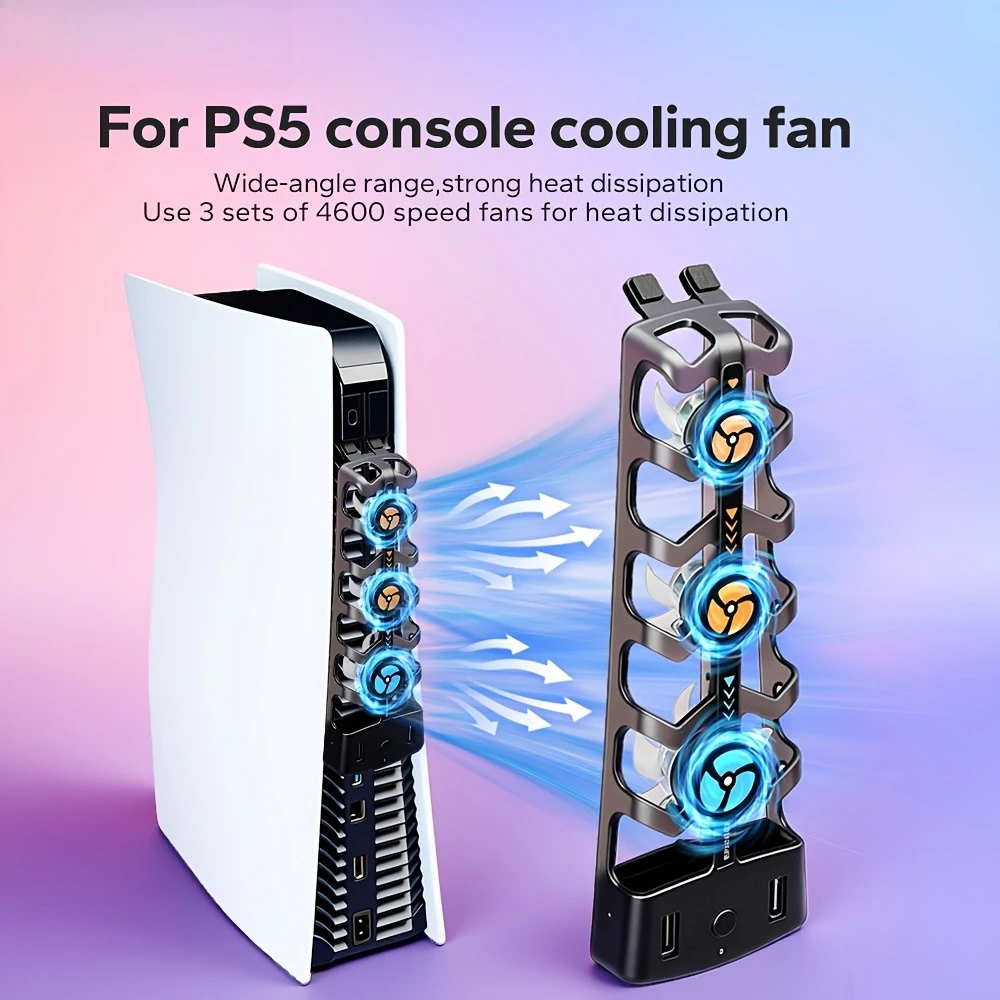 ps5-cooling-fan-for-console-4600rpm-quiet-3-speed-adjustable-180-degree-airflow-smart-temperature-control-usb-gaming-accessories