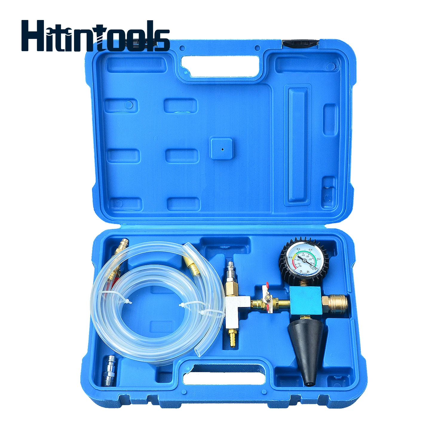 

Universal Car Van Radiator Cooling System Vacuum Purge Coolant Refill Tool Kit Set