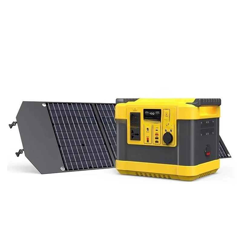 Outdoor camping solar bank  emergency solar generator lithium ion 1000W 2000W 3000W portable power station