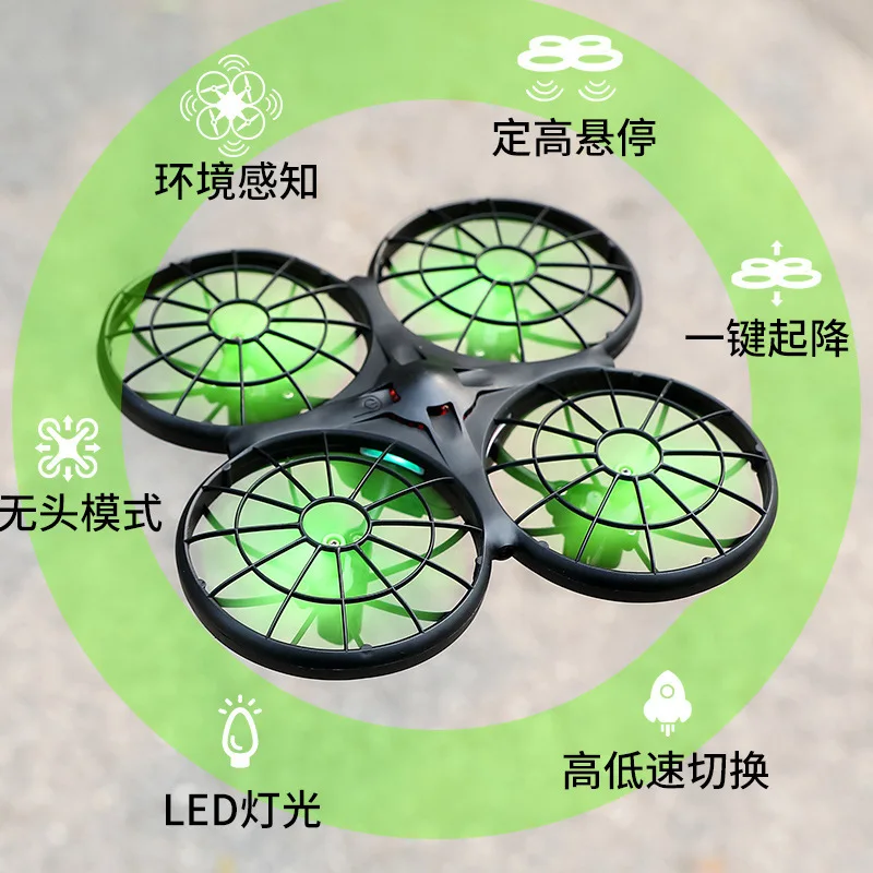 X26 infrared obstacle avoidance remote control aircraft, gesture induction aircraft children's toys