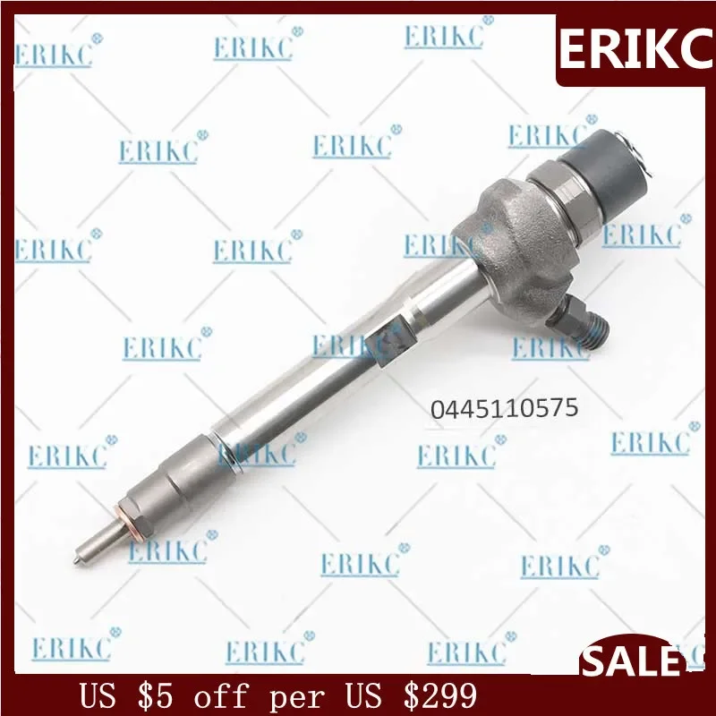 ERIKC 0445110575 DP2-9K546-AA Common Rail Spare Parts Injector 0 445 110 575 for JAC 4D30 S350