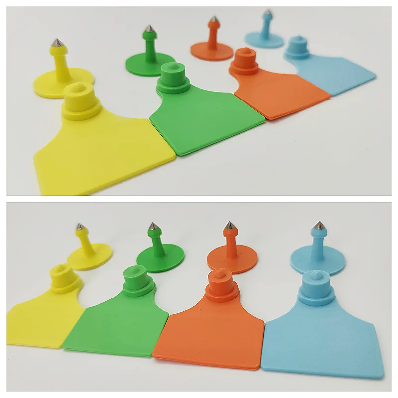 家畜農場用大型TPU耳タグ 改ざん防止動物耳タグ 高品質豚用耳タグ