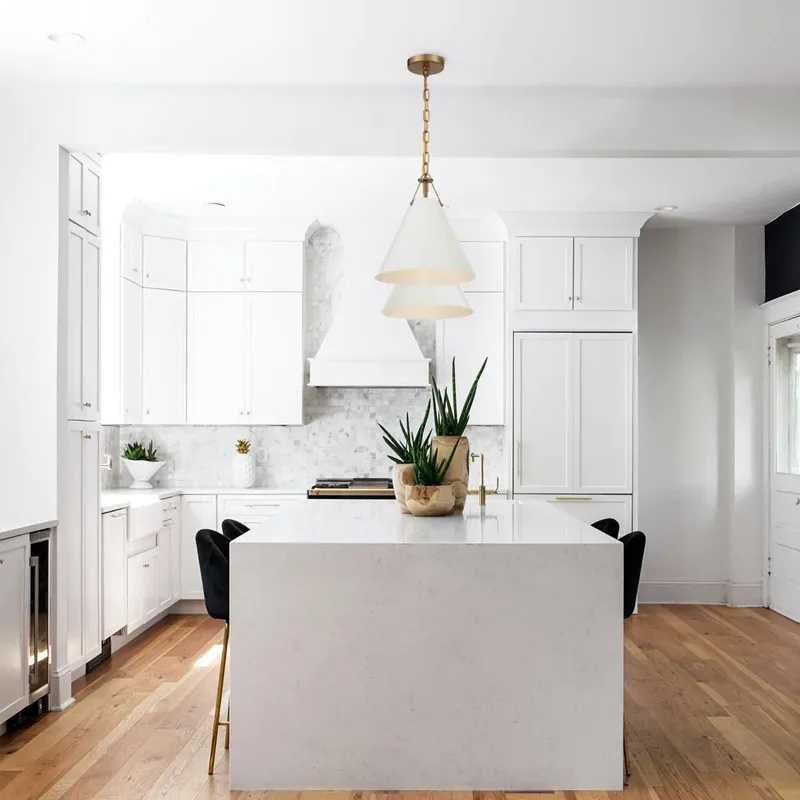 الأمريكية الحد الأدنى رئيس واحد قلادة ضوء LED مطعم غرفة نوم السرير استوديو منصة مشروبات الإبداعية الزخرفية شنقا مصباح #3